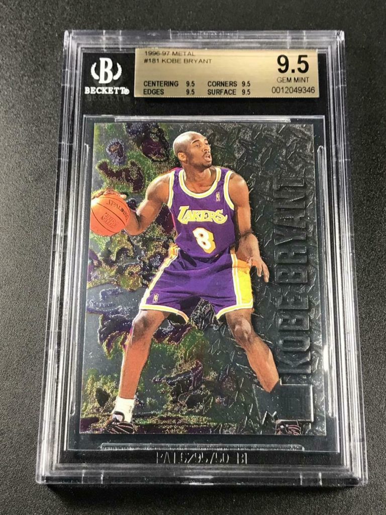Lot Detail - 1996-97 Topps #138 Kobe Bryant Rookie Card - BGS PRISTINE 10
