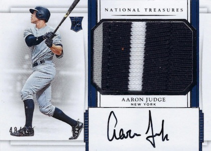 The 5 Best Aaron Judge Rookie Cards - Loupe - Live Sports Collecting